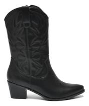 Bota Western Via Marte 090-016 Feminino Bota Western Via Marte 090-016 Feminino