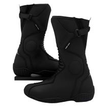 Bota X11 Celeste Cano Longo Preta Feminina Motociclista