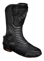 Bota X11 Race Track Motociclista Couro Cor Preto