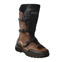 Bota X11 Sierra Cano Longo Marrom Motocilista Big Trail