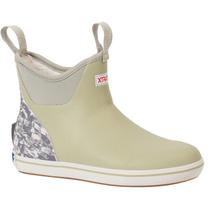 Bota Xtratuf Ankle Deck feminina de 6 polegadas, pacote de pesca, cinza 7
