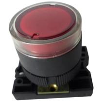 Botão à Impulsão Luminoso Vermelho - SLPRL1 - STECK