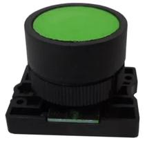 Botão à Impulsão Normal Verde - Slprn2 - Steck Normal Vd Slprn2 Steck