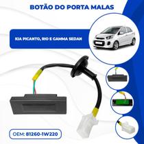 Botão Abertura Porta Malas Picanto 2011 à 2012 Rio 2012 à 17