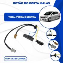 Botão Acionador Abertura Porta Malas Tiida Sentra Versa Botão Acionador Abertura Porta Malas Tiida Sentra Versa