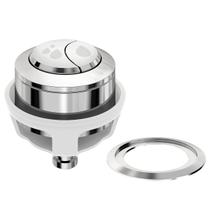 Botão Acionador Caixa Acoplada Dual Flush Cromado