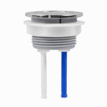 Botão Acionador Duplo Superior Cromado para Caixa Acoplada