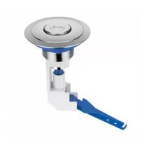 Botao Acionador Superior Blukit Para Caixa Acoplada Cromado 32m A 64mm Botao Acionador Superior Blukit Para Caixa Acoplada Cromado 32m A 64mm