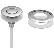 Botão Acionador Superior para Caixa Acoplada Cromada - Blukit Botão Acionador Superior para Caixa Acoplada Cromada - Blukit