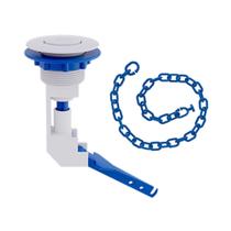 Botão Acionador Superior Universal ABS Cx Acoplada- Blukit Botão Acionador Superior Universal ABS Cx Acoplada- Blukit