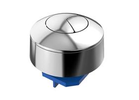 Botao acionamento duplo p/caixa acoplada universal cromado blukit