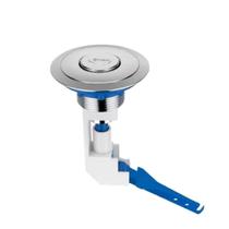 Botão Acionamento Superior Blukit Caixa Cromado 340213