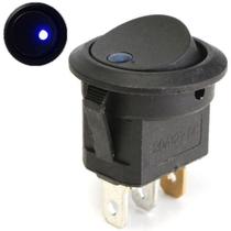 Botão Auxiliar Interruptor Led On Off 12v 3 Terminais