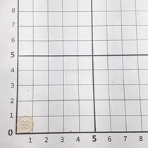 Botão Bege 10mm 4 Furos Plástico ABS Semi Brilho 50Un 100Un 200Un confecção artesanatos camisas casaco Botões 44398V