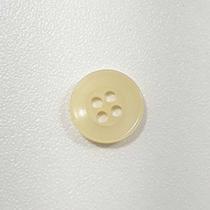Botão Bege 10mm 4 Furos Plástico ABS Semi Brilho 50Un 100Un 200Un confecção artesanatos roupas casaco Botões 44400V