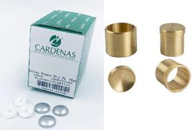 Botão Bombê Branco 144 Unidades + Matriz 16 Mm Cardenas JC 201638