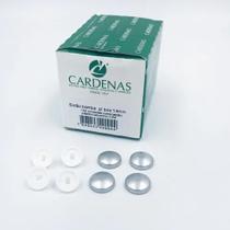 Botão Bombe P/ Forrar Cardenas Branco Cx 144 Unidades 14 Mm JC 221422