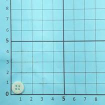 Botão Branco 11mm 4 Furos Plástico Abs Fosco 50Un 100Un 200Un confecção roupas artesanato casaco Botões 44438V