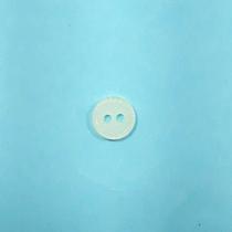 Botão Branco 8mm 2 Furos Plástico Abs Semi Brilho 50Un 100Un 200Un vestidos uniformes casacos blazer Botões 44445V Botão Branco 8mm 2 Furos Plástico Abs Semi Brilho 50Un 100Un 200Un vestidos uniformes casacos blazer Botões 44445V
