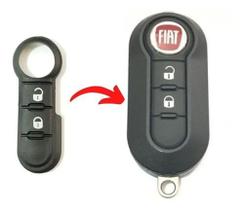 Botao Branco Para Chave Canivete Fiat Mobi Fiat 500 Uno