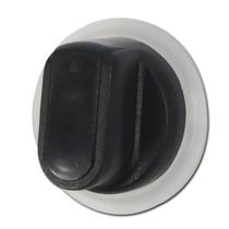 Botão brastemp/electrolux Preto c/ espelho