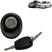 Botão Cilindro Fechadura Maçaneta Fecho Porta Malas Clio Logan 2007 2008 2009 2010 2011 2012 2013 2014