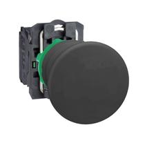 Botão Cogumelo 22mm Retoro Por Mola Plástico - Schneider - Preto Botão Cogumelo 22mm Retoro Por Mola Plástico - Schneider - Preto