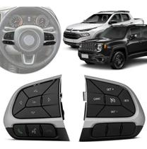 Botão Comando De Som Volante Jeep Renegade Fiat Toro Prata