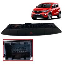 Botão Comando Pisca Alerta Fiat Uno Mobi 2017 A 2021 8 Pinos