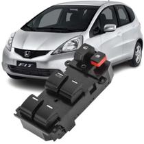 Botão Comando Vidro Elétrico Honda Fit City Cr-v Após 2007 Botão Comando Vidro Elétrico Honda Fit City Cr-v Após 2007