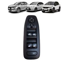 Botão Comando Vidro Elétrico Peugeot 208 2008 Citroen C3 Botão Comando Vidro Elétrico Peugeot 208 2008 Citroen C3