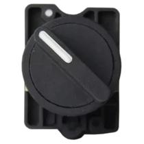 Botão Comutador Manopla Curta Preto 1-0-2 Retorno - SLMB8T3 - STECK