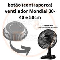 botão contraporca para ventiladores MONDIAL 30-40-50 cm original - cores variadas