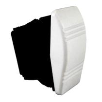 Botão Contura Momentaneo-Desliga Branco Botão Contura Momentaneo-Desliga Branco