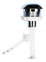 Botão Cromado De Privada Vaso Ideal Satandart - Facil Instalação Acionamento Simples