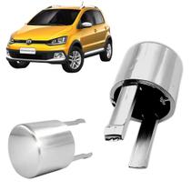 Botão Cromado Pino Trava Aciona Alavanca Freio De Mão Crossfox 2015 2016 2017 2018 2019 Botão Cromado Pino Trava Aciona Alavanca Freio De Mão Crossfox 2015 2016 2017 2018 2019