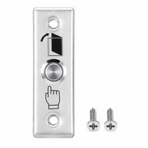 Botão De Acesso Abrir Porta Liberação Inox Botoeira Botão De Acesso Abrir Porta Liberação Inox Botoeira