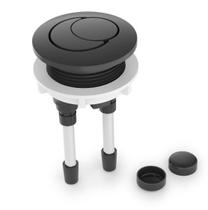 Botão de Acionamento Duplo 3/6L C/Capa Fix Titanium Black Roca