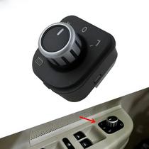 Botão De Ajuste Do Espelho Lateral Cromado Para Jetta MK5 Golf MK5 MK6 Rabbit Eos Passat B6 Tiguan Botão De Ajuste Do Espelho Lateral Cromado Para Jetta MK5 Golf MK5 MK6 Rabbit Eos Passat B6 Tiguan