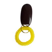 Botão de cão portátil Clicker Instrutor de som Ferramenta de treinamento para animais de estimação Acessório de pulseira