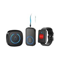 Botão De Chamada De Emergência SOS Sem Fio Para Crianças, Idosos E Pacientes, Relógio Pager Para