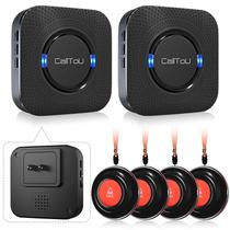 Botão de chamada do cuidador CallToU Wireless Call Bell para idosos