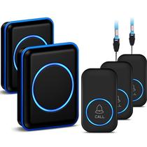 Botão de chamada sem fio Caregiver Pager FullHouse IP55 à prova d'água Botão de chamada sem fio Caregiver Pager FullHouse IP55 à prova d'água