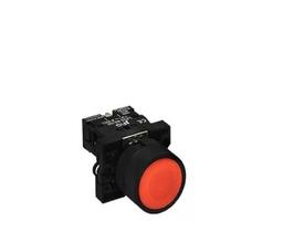 BOTÃO DE COMANDO PLASTICO - FURO Ø 22,5mm - LAY5-EA4 - VERMELHO BOTÃO DE COMANDO PLASTICO - FURO Ø 22,5mm - LAY5-EA4 - VERMELHO