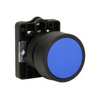Botão De Comando Steck SLPRN4 Azul Para Automação IP40 Botão De Comando Steck SLPRN4 Azul Para Automação IP40