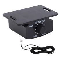 Botão De Controle De Bass Universal Preto Com 6 Pinos E Cabo De Extensão De 13ft Para Amplificador
