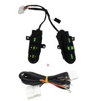 Botão De Controle Remoto De Áudio E Piloto Automático Com Luz De Fundo Verde Para Volante Honda
