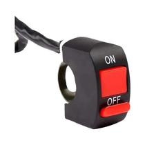 Botão De Controle Universal 12V Para Farol E Sinalizador De Guidão De Moto, Interruptor De Corte De Botão De Controle Universal 12V Para Farol E Sinalizador De Guidão De Moto, Interruptor De Corte De