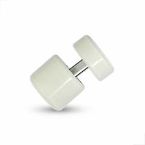 Botão De Correção Lamina Para Vidro 8mm E 10mm Branco 12Uni