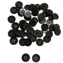 Botão de Costura 20mm 4 Furos Para Roupa Artesanato - 100 peças